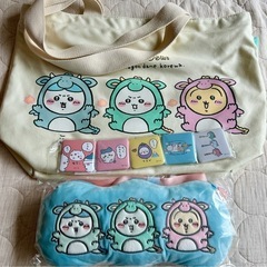 ちいかわ　ぬいぐるみ　トートバッグ　ミニショルダー　缶バッジの画像