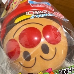 アンパンマン ストロー付 ダイカット水筒の画像