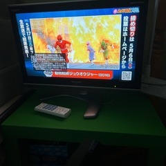 ジャンク？シャープ　液晶カラーテレビ　2007年製