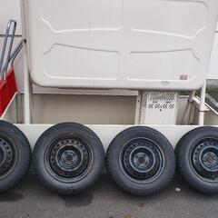 185/65R 15 ブリヂストンVRX スタッドレス　タイヤ　ホイール4本セット　フリード等にの画像