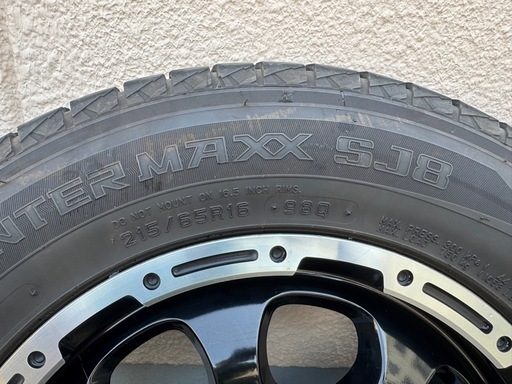 キャラバンNV350、タイヤ付きホイール