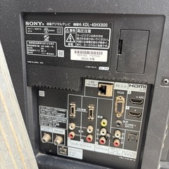 【決まりました】SONYテレビ 40インチの画像