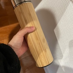 温度表示付き水筒　未使用の画像