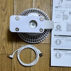 USB扇風機　 3WAY　サンワダイレクト　400-TOY039W の画像