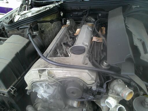 Mベンツ124-E320.TE最終型-エンジン.A/T.デフ.サイド.ドライブシャフト販売