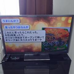 Panasonic50インチTVとホームシアター次TV台セット