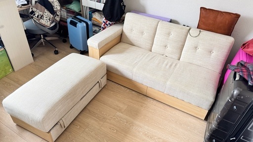[引き渡し先決定] 2-3人掛けソファベッド
