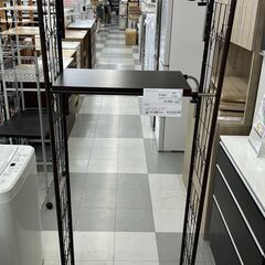 ★ジモティ割あり★  ランドリーラック ブラウン H184×D3...