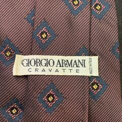 GIORGIO ARMANI クラヴァッテ ネクタイ シルク 高級感 イタリア製の画像