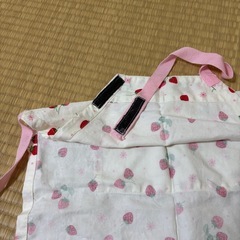 キッズ　エプロン　ハンドメイド　約90〜110サイズの画像