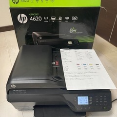 HP Officejet 4620 プリンター　ファックス　スキ...