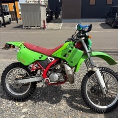 パワフルな2サイクルエンジン！kdx125sr