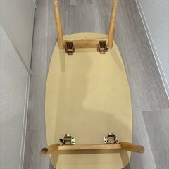 折りたたみセンターテーブルの画像
