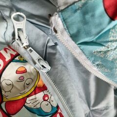 ドラえもん　羽毛布団　寝袋　の画像
