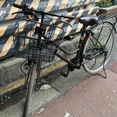 自転車 茶色 27スタンド変更出来ます