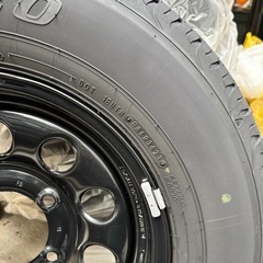 新車外し ジムニーシエラ 純正 タイヤ&ホイール スペアタイヤ 195/80R15 JB74 jimny ジムニー suzukiの画像