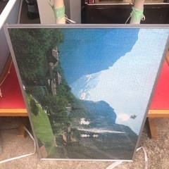 飾りパズルの絵‼️枠アルミ製❣️超お買い得品❣️NO：3562の画像