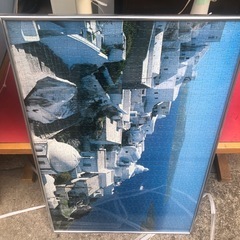 飾りパズルの絵‼️枠アルミ製❣️超お買い得品❣️NO：3562の画像