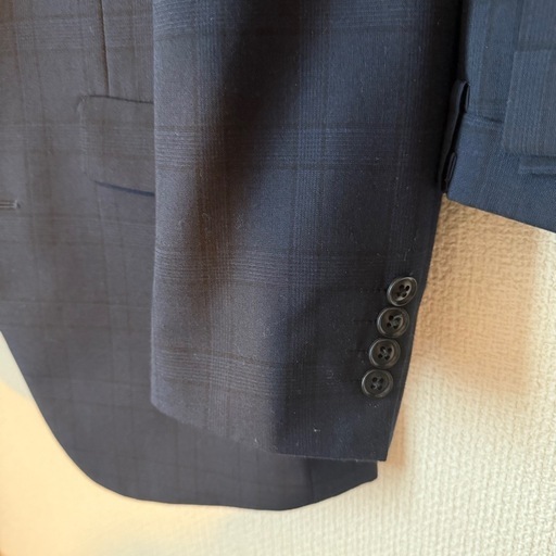 SUIT SELECT セットアップ スーツ ネイビー