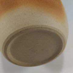新品！ 橋本勘介作 備前焼 花瓶 茶道　茶器　陶器の画像
