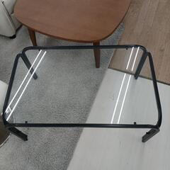 ★ジモティー割あり★ガラステーブル　※少々使用感ございます　 高...