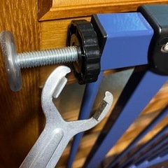 ベビーゲート　ブルーの画像