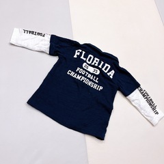【美品】重ね着風 ロンＴ 80サイズ 西松屋の画像