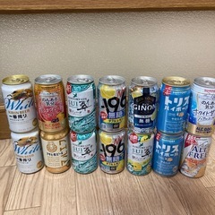 お酒、ノンアルまとめて14本