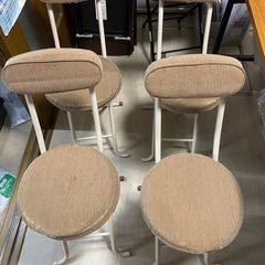 無料｝折りたたみ椅子4脚　　竹田
コーポレーション社製