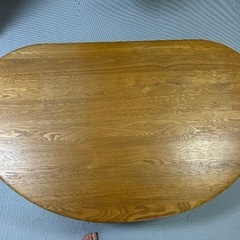 ローテーブル　天然木　大川家具の画像