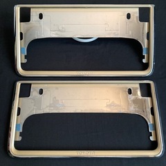 🟣①美品❗️TOYOTAナンバーフレーム の画像