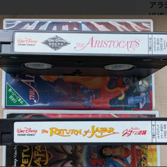 アラジンの逆襲 & おしゃれキャット VHS　英語版、日本語字幕スーパーの画像
