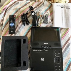 Wizz  DV-PF701X 7インチポータブルDVDプレーヤー【ダイニチ電子株式会社】　FM放送対応の画像
