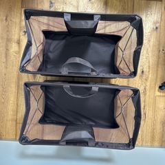 手荷物収納メッシュワゴン トール（大）の画像