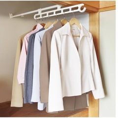 アイリスオーヤマ　押入れ取付用　ハンガーラックの画像