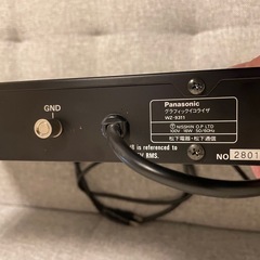 Panasonic RAMSA WZ-9311  グラフィックイコライザーの画像