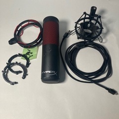 USBコンデンサーマイク　hyperX Quadcast