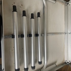 停止中)キャンプ　アウトドア　テーブルとランタンセットの画像