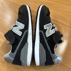 new balance ＊ YV996 ブラック 20cm の画像