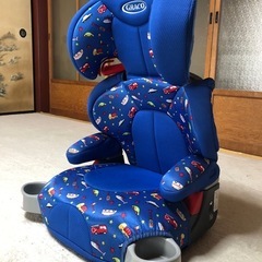 中古 チャイルドシート 青