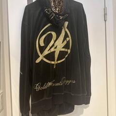 24karats ベロアジャージ セットアップ　XLの画像
