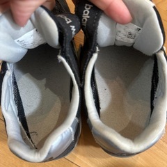 new balance ＊ YV996 ブラック 20cm の画像