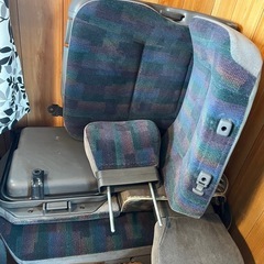 三菱キャンター　運転席　助手席　ドライバー座席シート　希少