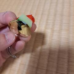 生ハムガチャメロンキーホルダーの画像