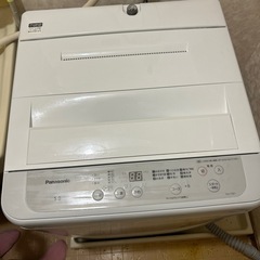 洗濯機　Panasonic 2022年式　5キロサイズ　