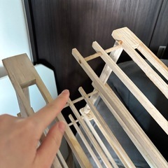 木の棚  1部壊れありの画像