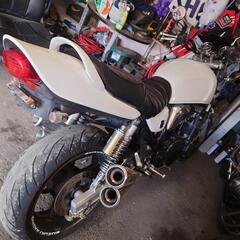 全国発送可!☆北海道旭川発!☆SUZUKI!イナズマ400!2003年GK7BA後期モデル!大人気!純正ヨシムラ4本出し!純正ブレンボキャリパー他豪華装備!の画像
