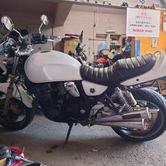 全国発送可!☆北海道旭川発!☆SUZUKI!イナズマ400!2003年GK7BA後期モデル!大人気!純正ヨシムラ4本出し!純正ブレンボキャリパー他豪華装備!の画像