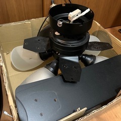 【照明器具2点セット】シーリングファンライト、ペンダントライト