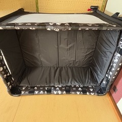 KATOJI 折りたたみベビーベッド（ミッキーマウス）の画像